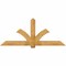 Ekena Millwork Redmond Rough Sawn Timber Gable Bracket, Western Red Cedar, 84"W x 35"H x 6"D x 6"F, 10/12 Pitch GBW084X35X0606RED00RWR - alternate 1